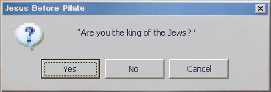Matus Lanyi / Are you king of the Jews?